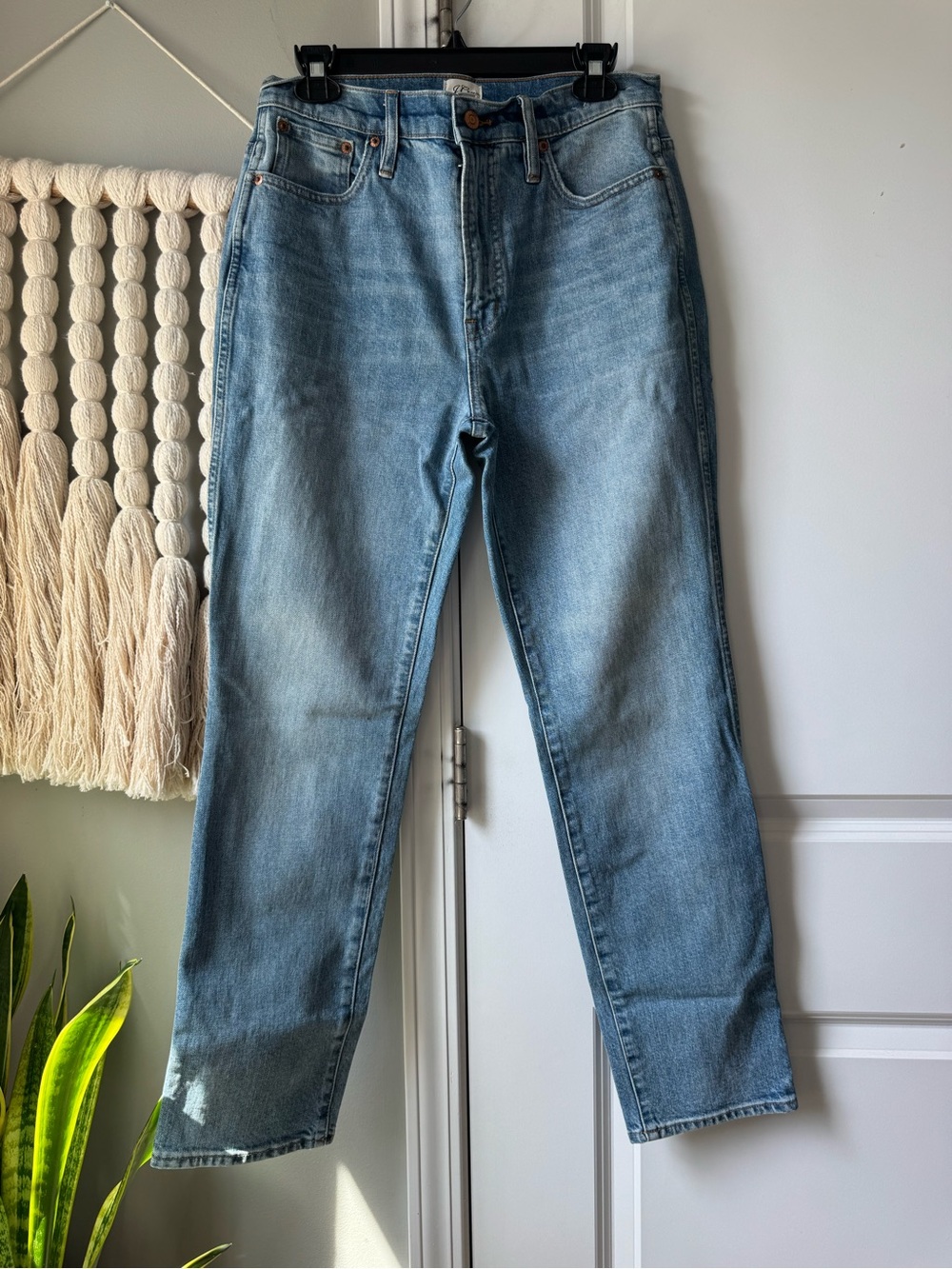 J. Crew denim jeans size 28 straight leg